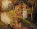 bathers 1896 Camille Pissarro